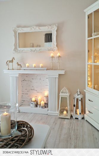 faux fireplace remodel