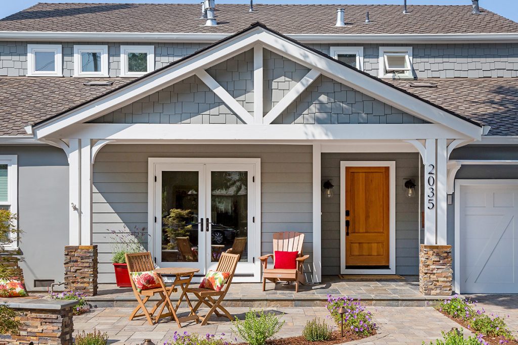 home renovation trends for 2020 include exterior projects like this craftsman style home in san jose california