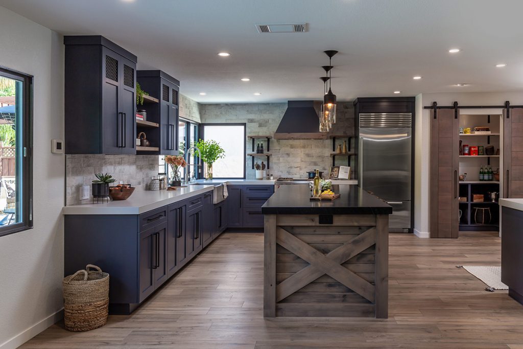 industrial modern kitchen island design ideas