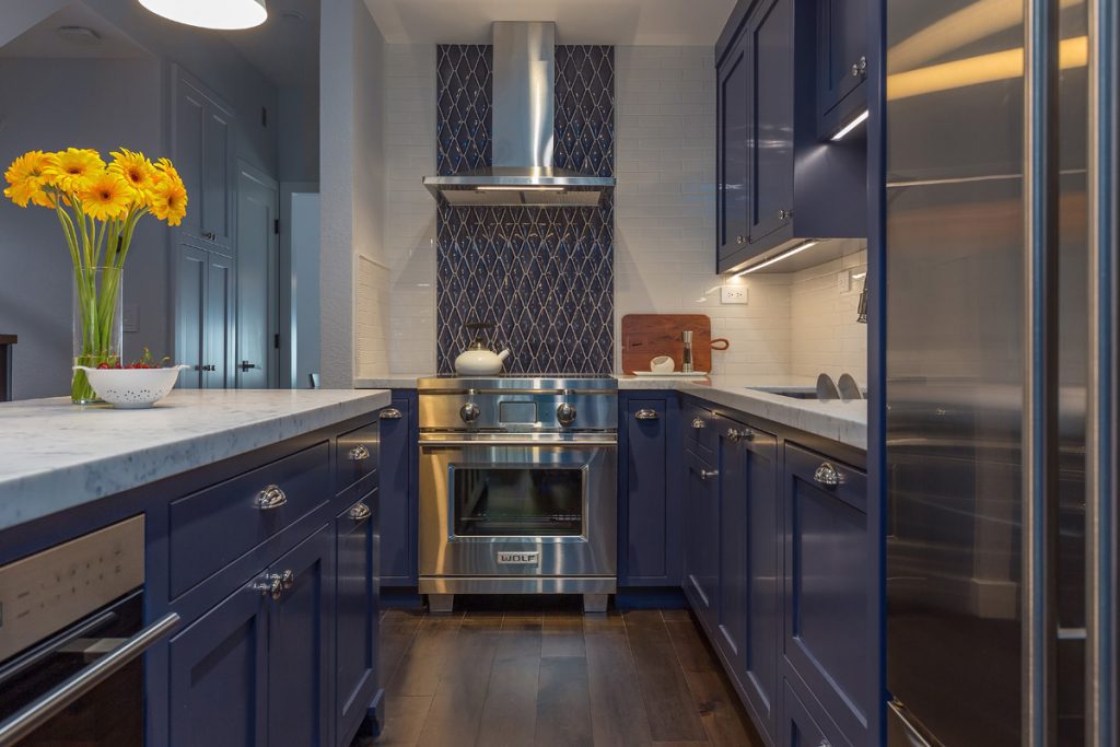 a galley kitchen in a 1940s home in san mateo county can be updated with new appliances and more open layout for a brighter home