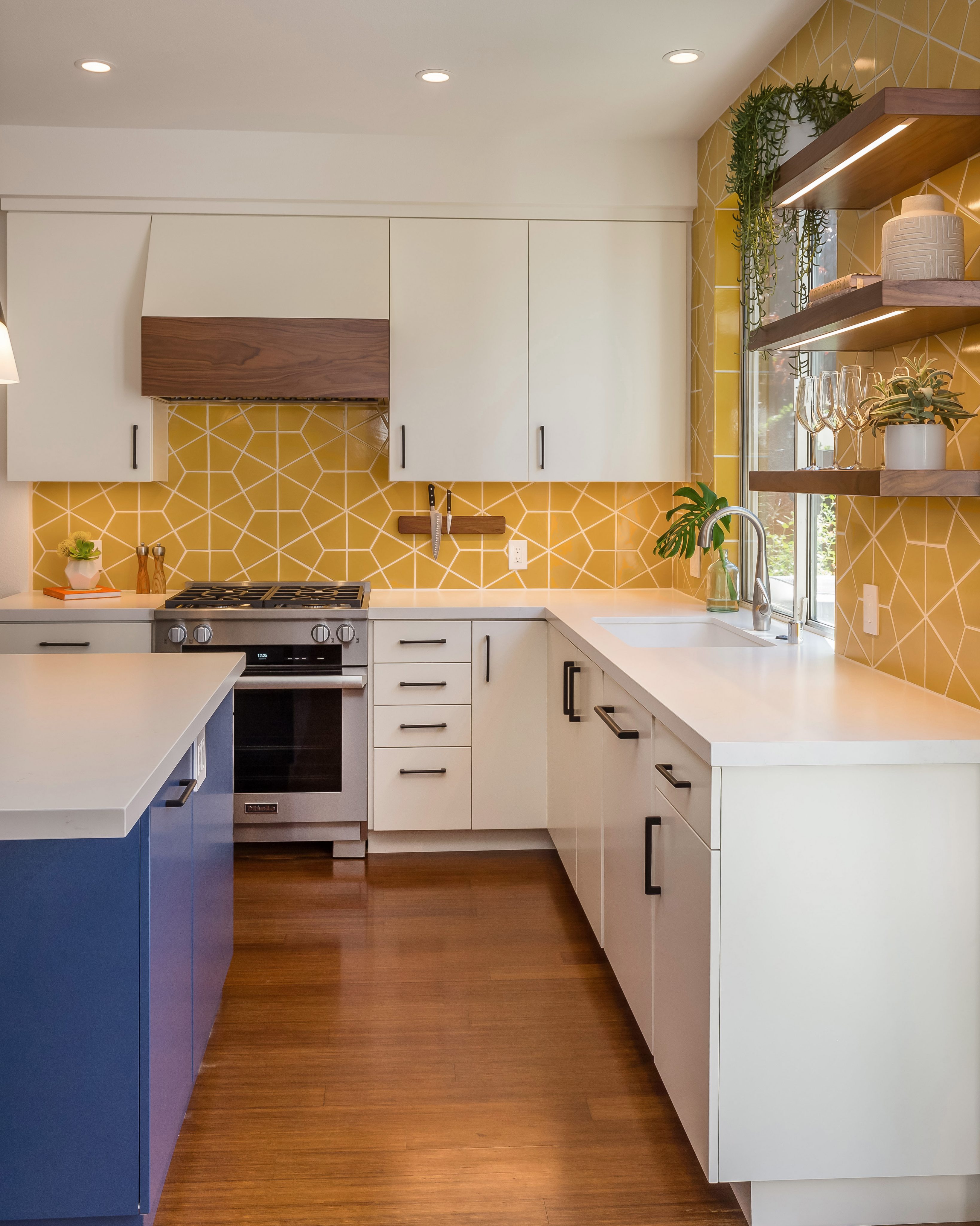 Colorful Kitchen Remodel in San Jose